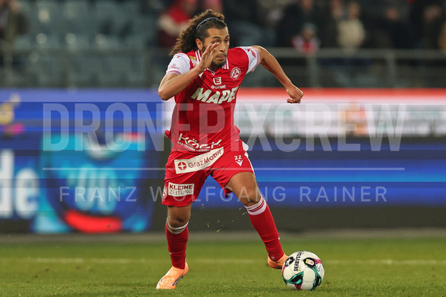 UEFA Europa League 2025/26: SK Sturm Graz vs SK Brann | Graz, Austria, 29.JAN.26 - SOCCER - UEFA Europa League, SK Sturm Graz vs SK Brann Bergen. The image shows Ramiz Harakate (GAK).