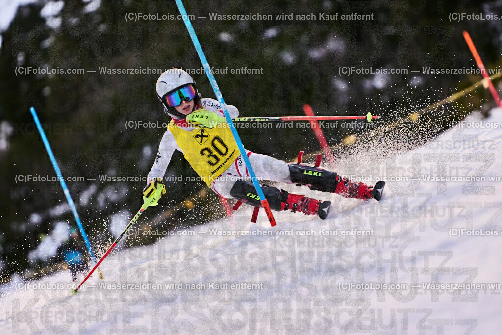 ALP2830_NWC-OAC-Slalom-II DG-I_Hochkar_Luschnik Valentin | (C)FotoLois.com, Alois Spandl, NWC+OAC-Schüler-Slalom 1 auf dem Hochkar, Sa 7. Jänner 2023.