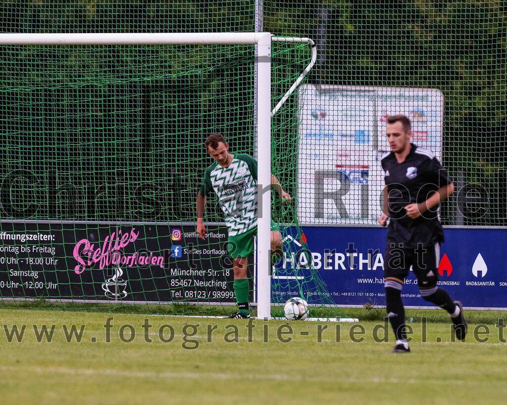 2023-07-25_092_SpVgg_Neuching_gegen_FC_Finsing | Neuching, Deutschland, 25.07.2023:
Fußball, A-Klasse 2023 / 2024, Toto Pokal, SpVgg Neuching gegen FC Finsing, Endergebnis: 2:4

Johann Schindlbeck (SpVgg Neuching, #5)

Foto: Christian Riedel / fotografie-riedel.net