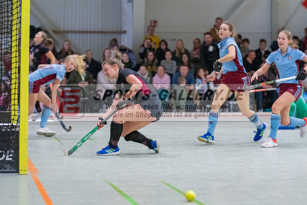 HK_20230225_104580 | Deutsche Meisterschaft WU16 HC Ludwigsburg - UHC Hamburg am 25.2.2023 DSC 99, Düsseldorf ,