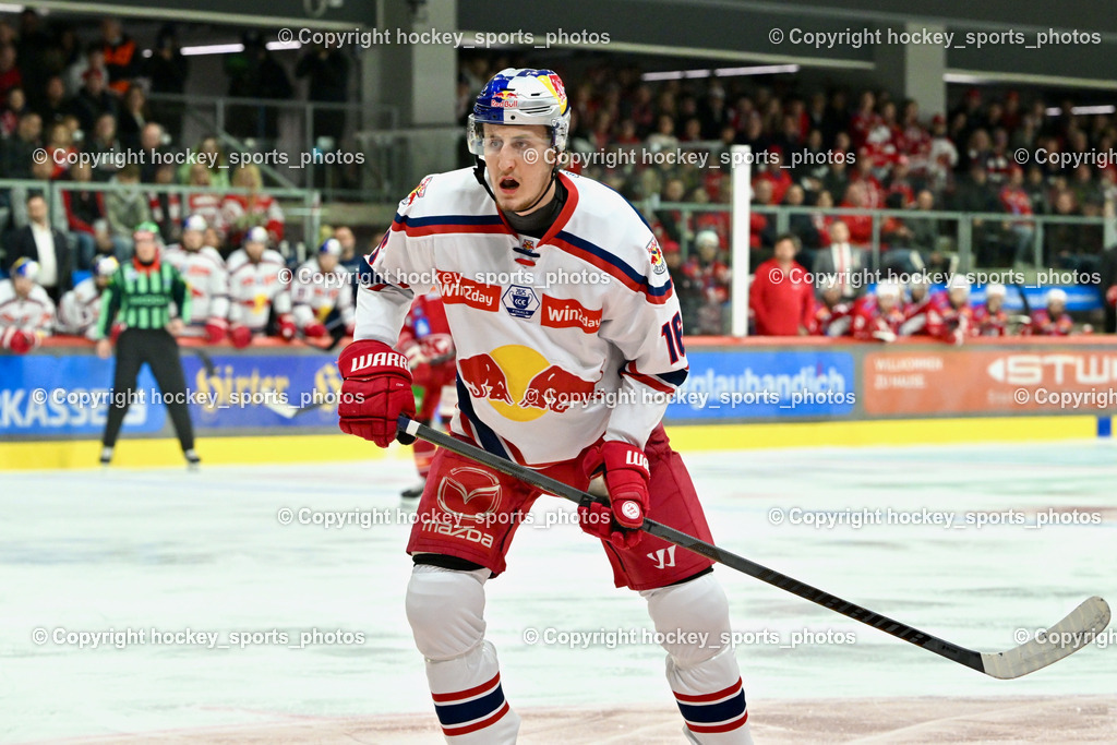 EC KAC vs. EC Red Bull Salzburb | #16 Auer Luca EC RED BULL SALZBURG,  EC KAC vs. EC Red Bull Salzburb, EC KAC vs. EC Red Bull Salzburb am 04.04.2025 in Klagenfurt (Heidi Horten Arena), Austria, (Photo by Bernd Stefan)