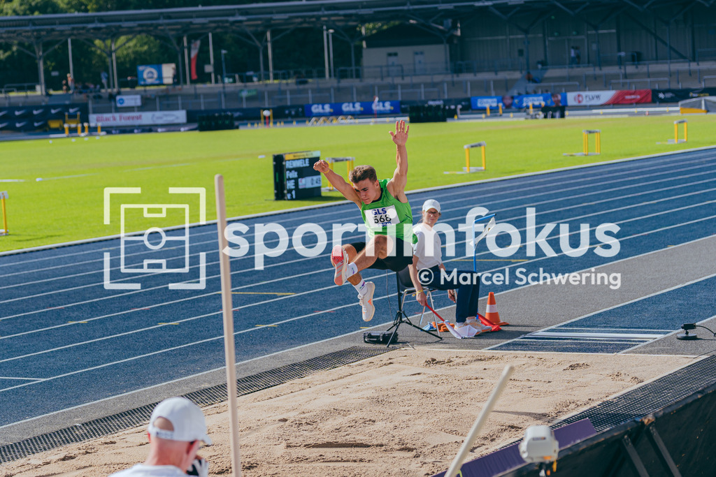 DM U23 U18 Bochum 2026 | Felix Remmele (TV 1891 Bürstadt) bei den Deutschen Meisterschaften der U18 &amp; U23 2026 im Lohrheidestadion in Bochum-Wattenscheid. - Realisiert mit Pictrs.com