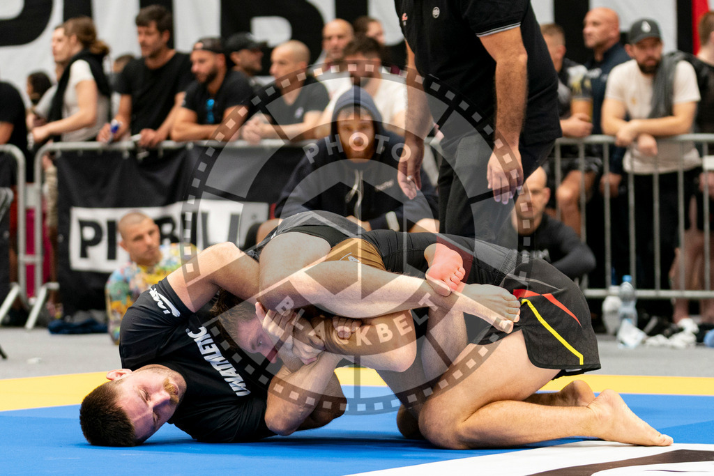 20230916PBB2026 | Fighters compete during the grappling tournement ADCC Trials (European, Middle East and African Championship) in Warsaw, Poland, on September 16, 2023.