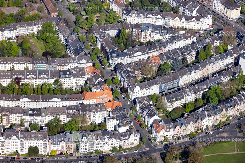 Luftbild Düsseldorf Oberkassel Salierstr. 439A3539 | Luftbildfotografie Hermann Klöpper/ Creative-Airphotography - Realisiert mit Pictrs.com
