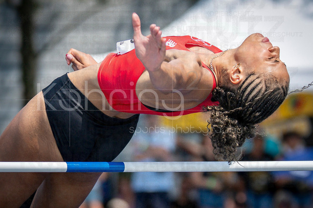 Multisport Event; Ratingen, 27.06.2026 | RATINGEN, GERMANY - JUNE 27, 2026 : Anna-Elisabeth Ehlers (GER / Germany) competing during heptathlon’s high jump the Multisport Event at Stadion Ratingen on June 27, 2026 in Ratingen, Germany.