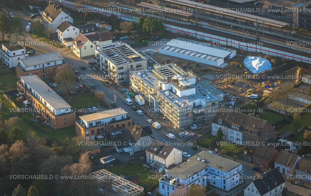 Bottrop251204471 | Luftbild, Baustelle mit Neubau Wohnzentrum für Senioren an der Lehmkuhler Straße, Süd, Bottrop, Ruhrgebiet, Nordrhein-Westfalen, Deutschland