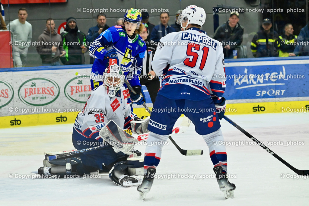 EC IDM Wärmepumpen VSV vs. Hydro Fehervar AV19  | #51 Campbell Timothy HYDRO FEHERVAR, #35 Horvath Dominik HYDRO FEHERVAR, #12 Pearson Chase EC VSV, EC IDM Wärmepumpen VSV vs. Hydro Fehervar AV19 , EC IDM Wärmepumpen VSV vs. Hydro Fehervar AV19  am 01.01.2025 in Villach (Stadthalle Villach), Austria, (Photo by Bernd Stefan)