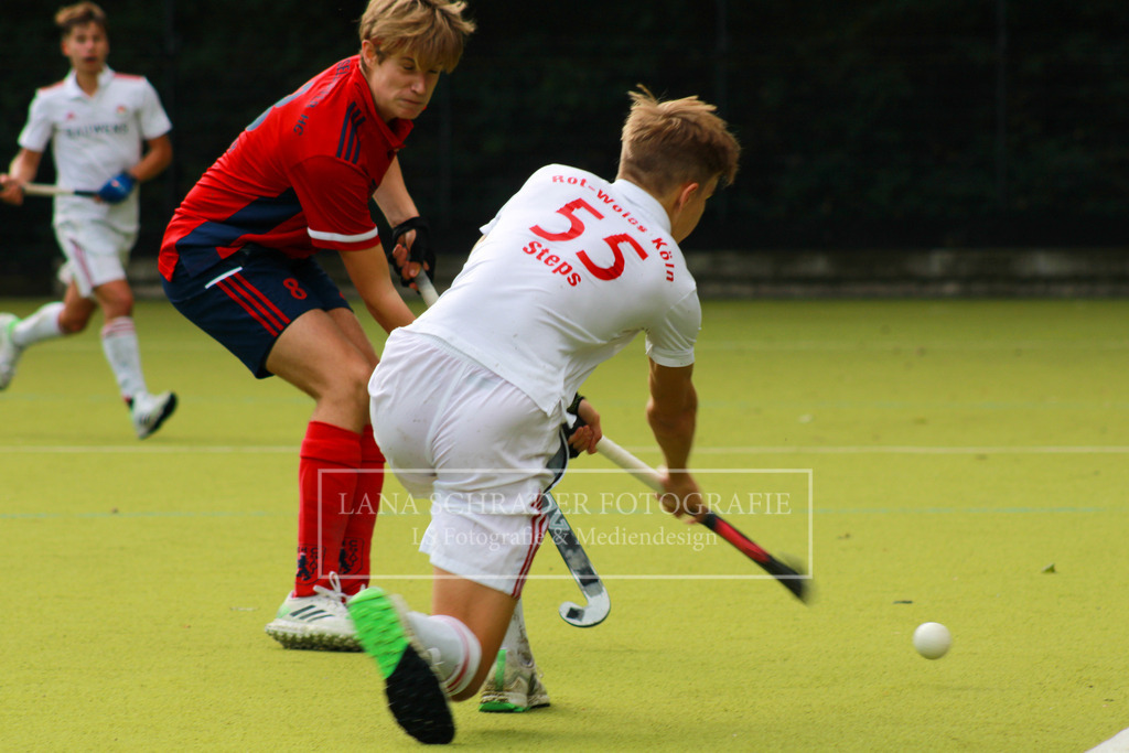 MU16 2. HF Westdeutsche Meisterschaft  Rot-Weiß Köln - Düsseldorfer HC 07.10.23 Gladbach-26 | lanaschraderfotografie - Realisiert mit Pictrs.com