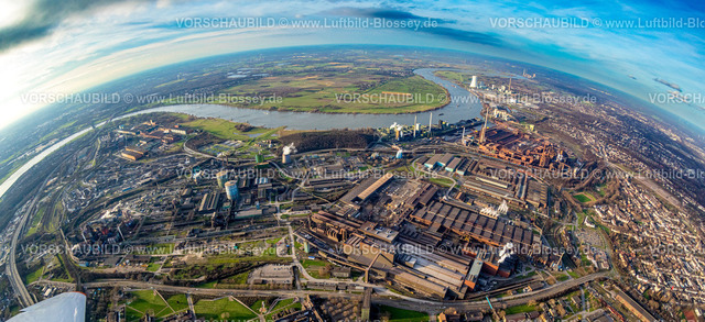 Duisburg230101069 | Luftbild, thyssenkrupp Steel Europe - Werkshafen Schwelgern, Marxloh, Duisburg, Ruhrgebiet, Nordrhein-Westfalen, Deutschland