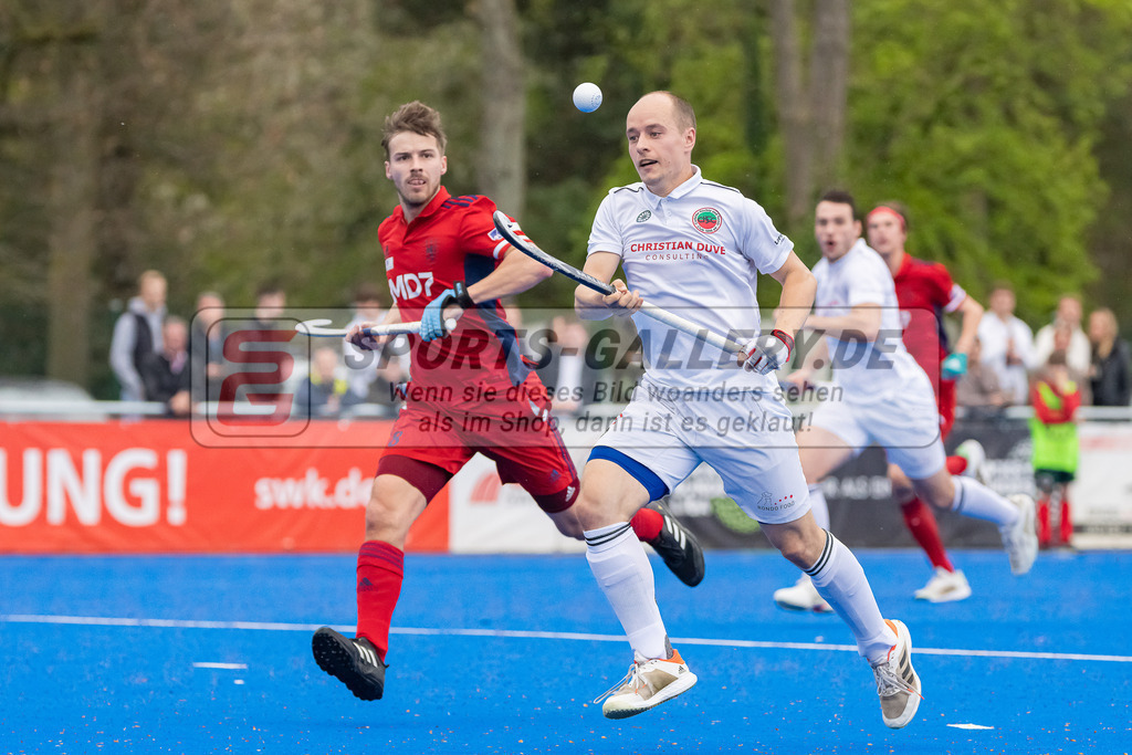 HK_20230422_107184 | 1. Bundesliga Herren Crefelder HTC - Düsseldorfer HC am 22.4.2023 Krefelder HTC ( CHTC ), Krefeld , Ehling Jonathan ( Crefelder HTC #22 )