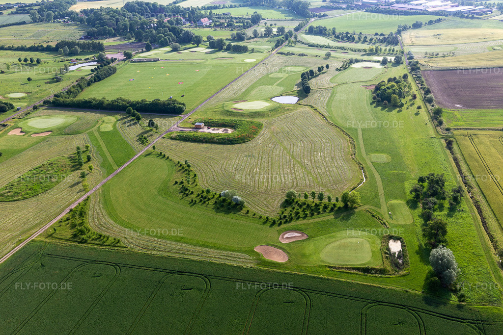 Luftbild: Gelände des Golfplatz 