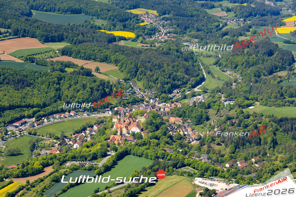 Luftaufnahme von  Kastl - Die Luftaufnahme wurde 2025 vom UL-Flugzeug heraus erstellt ( keine Drohne ) - Hochauflösende Luftaufnahme - für professionelle Ausdrucke geeignet. Die Geschenkidee !Mit Lizenz und Bildrechte bestellbar