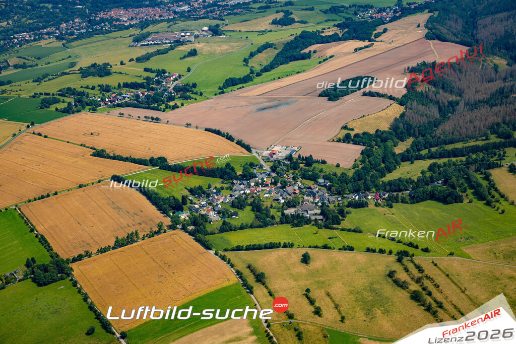 Das Luftbild zeigt : Egelsdorf Königsee - Die Luftaufnahme wurde 2024 vom UL-Flugzeug aus erstellt ( keine Drohne ) - Hochauflösende Luftaufnahme - Für grossformatige Ausdrucke geeignet. Die Geschenkidee !Mit Lizenz und Bildrechte bestellbar