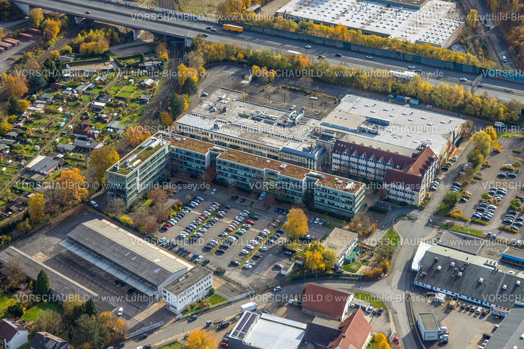 Hagen251100232 | Luftbild, Werk an der Kabeler Straße mit Parkplatz, Adler Pelzer Holding GmbH,  Boele, Hagen, Ruhrgebiet, Nordrhein-Westfalen, Deutschland