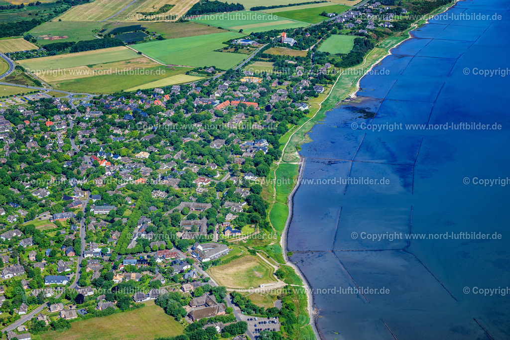 Sylt_Keitum_ELS_3492210625 | SYLT 13.08.2025 Ortsansicht an der Meeres-Küste in Keitum auf der Insel Sylt im Bundesland Schleswig-Holstein, Deutschland. // Townscape on the seacoast in Keitum at the island Sylt in the state Schleswig-Holstein, Germany. Foto: Martin Elsen