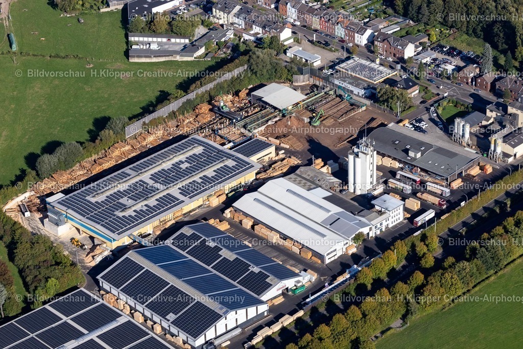 Lufbilder Würselen-5983 | Holzverarbeitungs- Hersteller " Gebr. Eigelshoven GmbH & Co. KG " in Würselen im Bundesland Nordrhein-Westfalen, Deutschland - Realisiert mit Pictrs.com