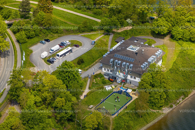 Sundern230504595Langscheid | Luftbild, DJH Jugendherberge Sorpesee, Surf Center, Sportplatz, Langscheid, Sundern, Sauerland, Nordrhein-Westfalen, Deutschland