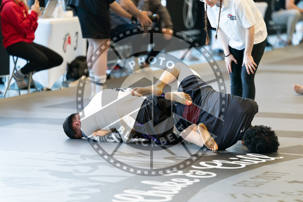 20250329PBB2158 | Fighters compete during the International Luta Livre (ILLCS) Germany IX Spring 2025 Competition spring on March 29, 2025 in Hannover, Germany.© Chiara Dazi