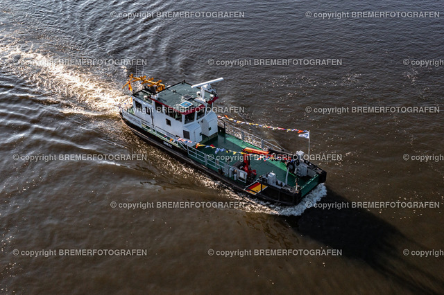 DJI_0283 | 30.09.2022 Drohnenaufnahmen Dt. Schifffahrtstag 2022 Bremen Wendebecken / Weser