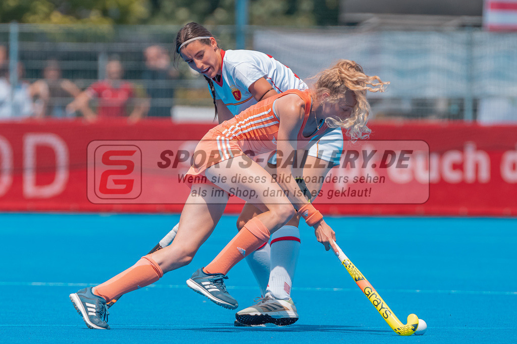 HK_20230711_101114 | Euro Hockey WU18 Spain vs Netherlands Championship Girls &amp; Boys am 11.7.2023 CHTC , Krefeld ,