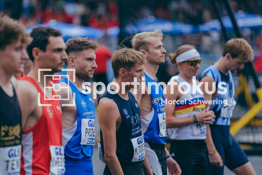 Deutsche Meisterschaften der Frauen und Männer 2026 | Marc Tortell, Athletics Team Karben, 1500-Meter-Lauf, Finale, Deutsche Meisterschaften der Frauen und Männer 2026, Lohrheidestadion Bochum-Wattenscheid, 26.07.2026. Foto: Marcel Schwering / sportimfokus - Realisiert mit Pictrs.com