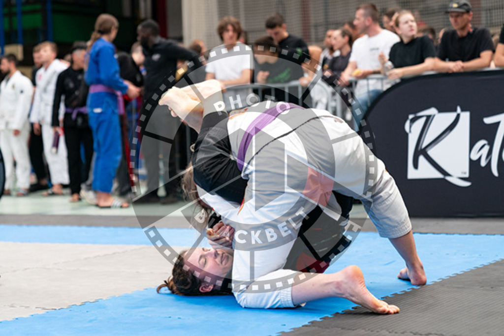 20230826PBB56110 | Fighters compete during the AJP INTLPRO BJJ and grappling competition in Hamburg, Germany, on August 26 2023.