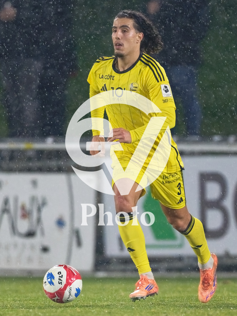 dieci Challenge League - FC Stade Nyonnais v Neuchatel Xamax FCS |  during the dieci Challenge League match between FC Stade Nyonnais and Neuchatel Xamax FCS at Centre sportif de Colovray in Nyon, Switzerland