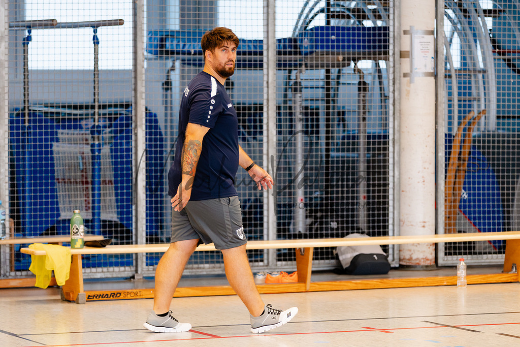 Futsal-Bundesliga, Saison 2025/2026, 2. Spieltag: SC Preußen Münster - FC Liria Futsal Berlin | Futsal-Bundesliga, Saison 2025/2026, 2. Spieltag, SC Preußen Münster empfängt FC Liria Berlin in der Universitäts-Sporthalle in Münster. Foto: sportfotografie.ms | Markus Paletta - Realisiert mit Pictrs.com