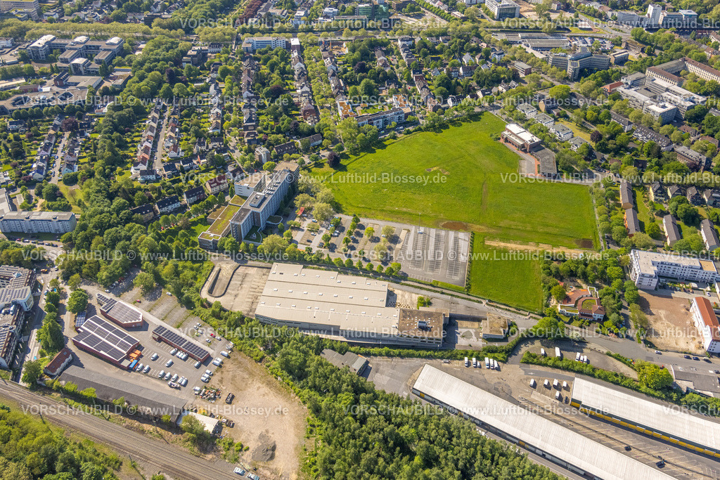 Dortmund230503768 | Luftbild, DSW 21 Dortmunder Stadtwerke, Hauptverwaltung Deggingstraße mit Wiesenfläche, Westfalendamm, Dortmund, Ruhrgebiet, Nordrhein-Westfalen, Deutschland