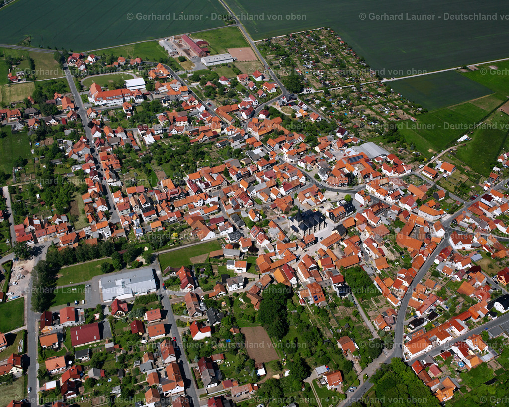 2634492 | BIRKUNGEN 09.06.2006 Stadtansicht des Innenstadtbereiches  in Birkungen im Bundesland Thüringen, Deutschland // City view on down town  in Birkungen in the state Thuringia, Germany Foto: Gerhard Launer