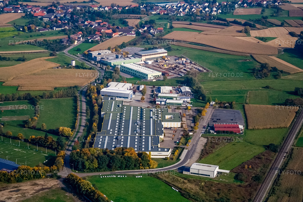 Luftbild: BLG Logistics Solutions GmbH & Co. KG im Ortsteil Legelshurst in Willstätt im Bundesland Baden-Württemberg in Deutschland. Foto: IMG_13865.jpg vom 11.10.2008 durch Werner Riehm/FLY-FOTO.de