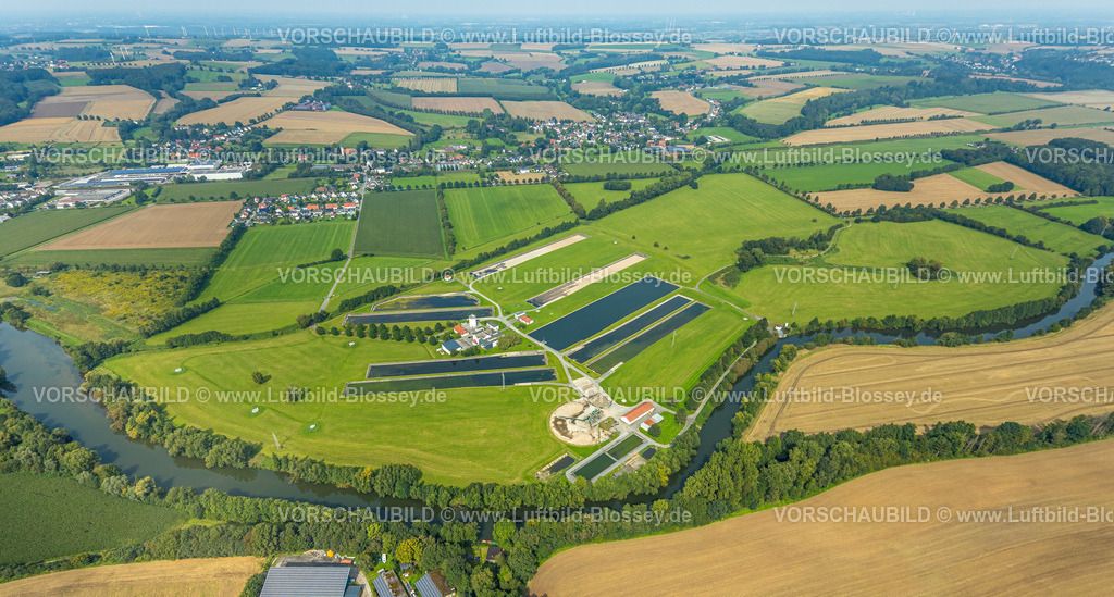 Froendenberg230901780 | Luftbild, Wasserwerk Warmen, Fröndenberg, Ruhrgebiet, Nordrhein-Westfalen, Deutschland