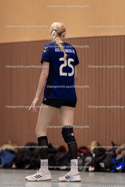 Handball I Damen I Saison 2025-2026 I Verbandsliga Süd I 15. Spieltag I HSG Kalkberg 06 - HSG Holsteinische Schweiz 225 | Lysann Christensen (25, HSG Kalkberg 06) - Realisiert mit Pictrs.com