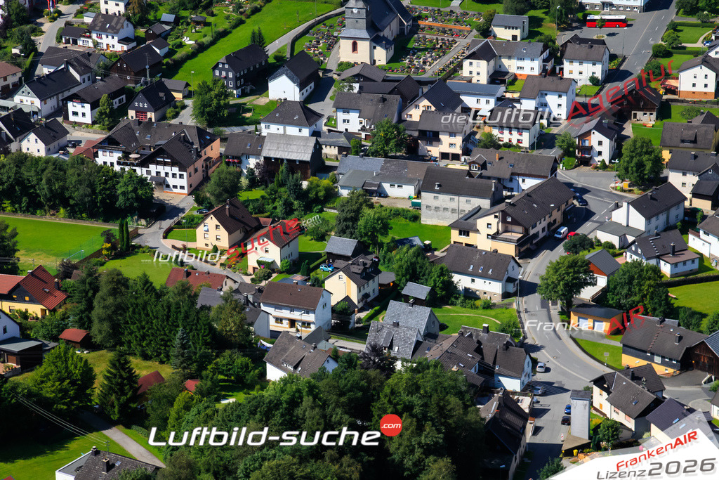 Die Luftaufnahme Windheim - Steinbach wurde vom UL-Flugzeug (keine Drohne) aus fotografiert.Hohe Druck- Auflösung-die Geschenkidee!