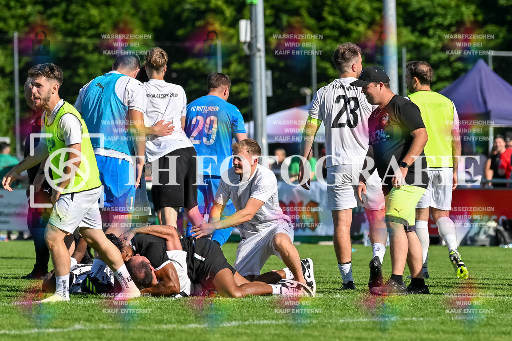 GER, FC Zell - FC Wittlingen, Fussball, Rothaus Bezirkpokal, Finale, Saison 2024/2025, 29.05.2025 | GER, FC Zell - FC Wittlingen, Fussball, Rothaus Bezirkpokal, Finale, Saison 2024/2025, 29.05.2025Foto: TH Fotografie/Thomas Hess