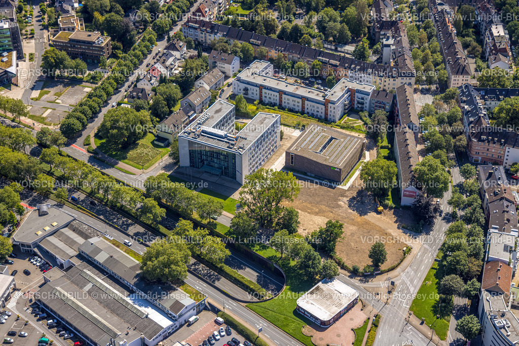 Dortmund240800682 | Luftbild, Kassenärztliche Vereinigung Westfalen-Lippe (KVWL) und Neubau KVWL Parkhaus, Westfalendamm, Dortmund, Ruhrgebiet, Nordrhein-Westfalen, Deutschland
