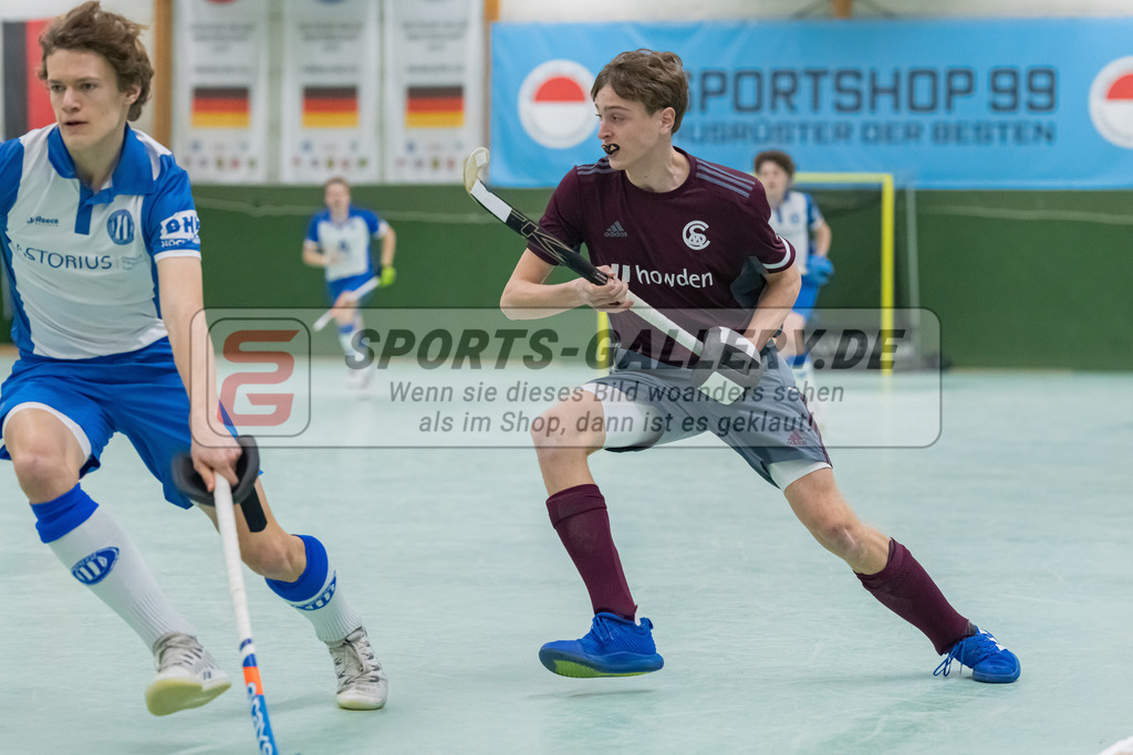 HK_20230305_106075 | Deutsche Meisterschaft MU16 Platz 7 Großflottbeker THGC - Münchener SC am 5.3.2023 RWK, Köln ,