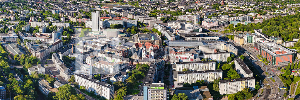 Chemnitz-Panorama-DJI_0045_D | Panorama von Chemnitz mit Blick auf das Zentrum - Realisiert mit Pictrs.com
