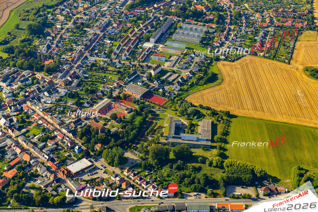 Damgarten Ribnitz-Damgarten Bild- Das Luftbild wurde 2025 vom UL-Flugzeug heraus erstellt ( keine Drohne bzw. Drohnenaufnahme ) - Hochauflösende Luftaufnahme -Nicht vergleichbar mit Google Maps oder Satelittenbilder- Die Geschenkidee !Mit Lizenz und Bildrechte bestellbar - CC
