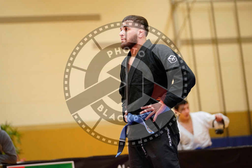 20240203PBB05931 | Fighters compete during the Brazilian Jiu-Jitsu Championship of the AJP Tour in Maintal by Frankfurt am Main, Germany, on February 2, 2024.