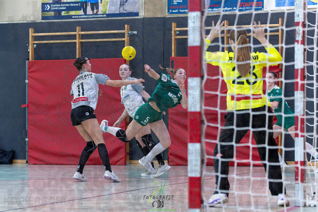 Jugendbundesliga wJA, Pokalrunde, HSG Kleenheim/Langgöns - Frisch Auf Göppingen | Jugendbundesliga wJA, Pokalrunde, HSG Kleenheim/Langgöns - Frisch Auf Göppingen am 28.02.2026 in Oberkleen (Weidig-Halle)Photo © 2026 - Jörg Heinrich - Realisiert mit Pictrs.com