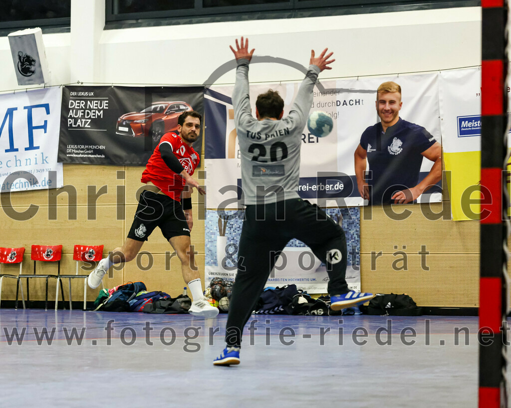 2023-04-01_036_SV_Anzing_gegen_TuS_Prien | Anzing, Deutschland, 01.04.2023:
Handball, Bezirksliga 2022 / 2023, 12. Spieltag, SV Anzing gegen TuS Prien, Endergebnis: 

Foto: Christian Riedel / fotografie-riedel.net