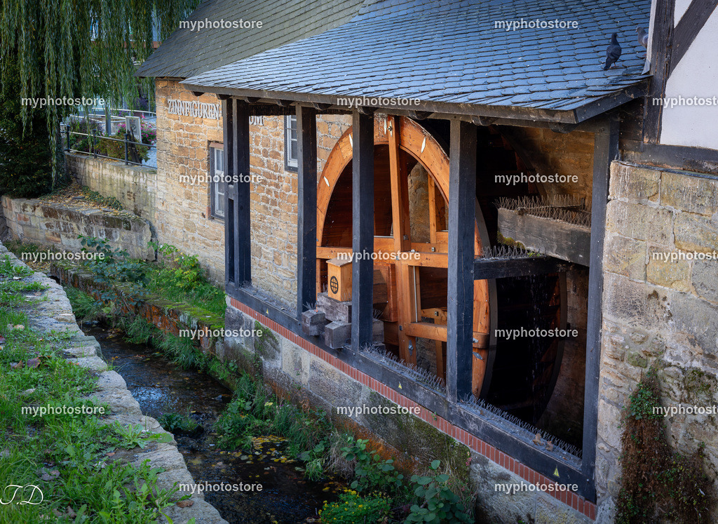 Goslar Wasserrad | myphotostore - Realisiert mit Pictrs.com