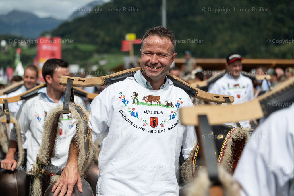 Schwingen -  ESAF Freitag Festumzug 2025 | Mollis, 29.8.25, Schwingen - ESAF Freitag Festumzug.