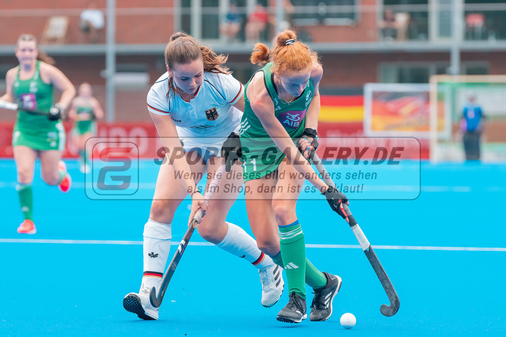 HK_20230713_102135 | Euro Hockey WU18 Germany vs Ireland Championship Girls &amp; Boys am 13.7.2023 CHTC , Krefeld ,
