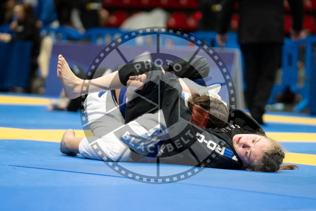 20240119PBB2064 | Fighters compete during the IBJJF European Championship in Paris, France, on January 19, 2024.