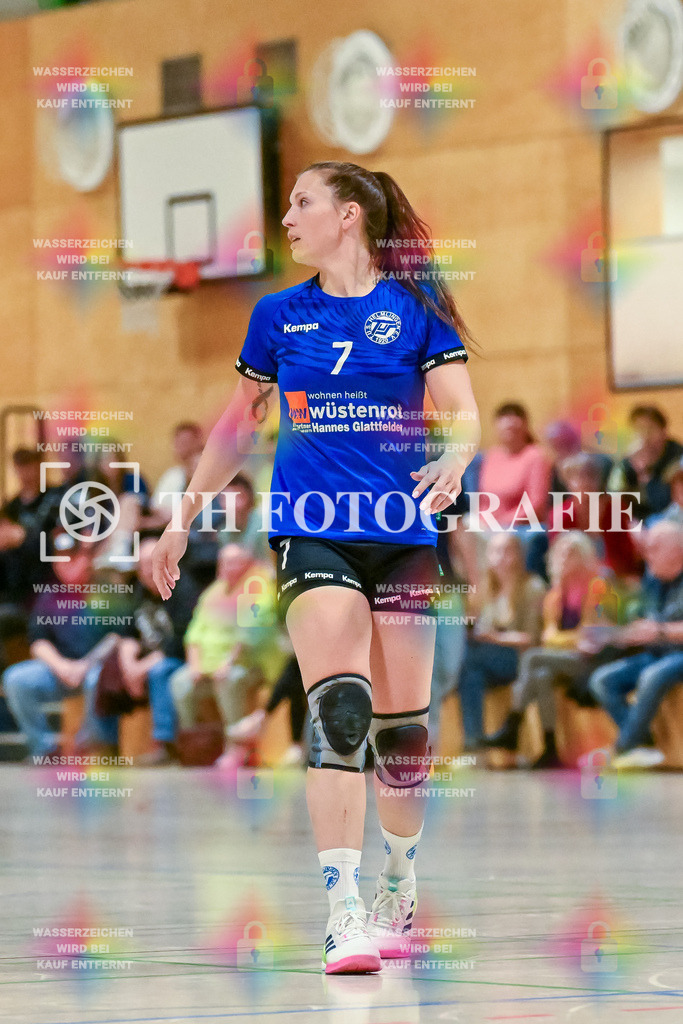 GER, SG Maulburg/Steinen - TuS Helmlingen, Frauen-Handball, Oberliga Suedbaden, 19. Spieltag, Saison 2024/2025, 23.03.2025 | Geraldine Kimmer (TuS Helmlingen, #7)GER, SG Maulburg/Steinen - TuS Helmlingen, Frauen-Handball, Oberliga Suedbaden, 19. Spieltag, Saison 2024/2025, 23.03.2025Foto: TH Fotografie/Thomas Hess