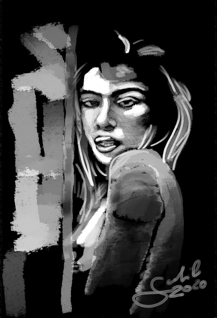 DD_Bur_201025_EVA1.0_75x110 | Shop zum Kauf von Kunstdrucken: Akt, Portrait, Stillleben und Landschaften. Phantastische Arbeiten. Composing, Vektorgrafik, Malerei. Digital und klassisch. Virtualized Bodypainting - Realisiert mit Pictrs.com