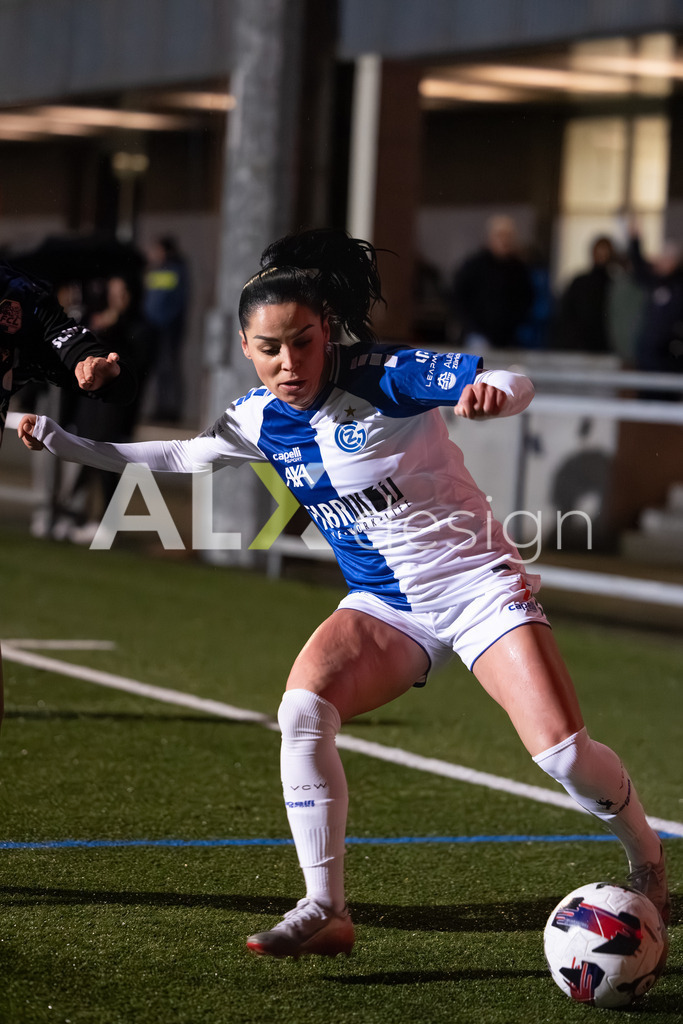 Fußball I Frauen I Saison 2025-2026 I AXA Women's Super League | Women I 14. Spieltag I Grasshoppers Club Zürich - FC Luzern I 14.02.2026 | 7 Qëndresa Krasniqi (AL) (GC Zürich) – Mittelfeld - Realisiert mit Pictrs.com