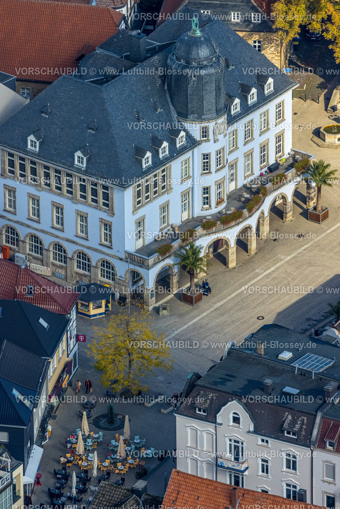 Menden220901382 | Luftbild, Altes Rathaus, Menden, Ruhrgebiet, Nordrhein-Westfalen, Deutschland